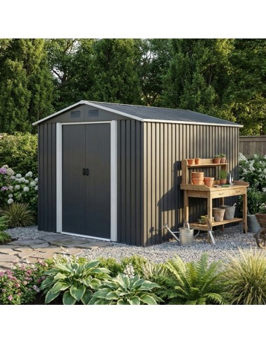 Ogrodowy domek narzędziowy 215 x 300 x 184 cm 6,45 m2  4