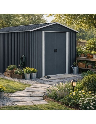 Ogrodowy domek narzędziowy 215 x 300 x 184 cm 6,45 m2  6