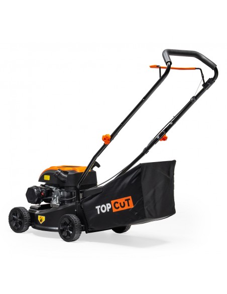 Lekka kosiarka spalinowa bez napędu z koszem 149 cm3 40 cm TOP CUT TC-LS-40-149L  4
