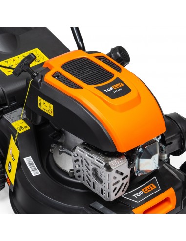 Lekka kosiarka spalinowa bez napędu z koszem 149 cm3 40 cm TOP CUT TC-LS-40-149L  8