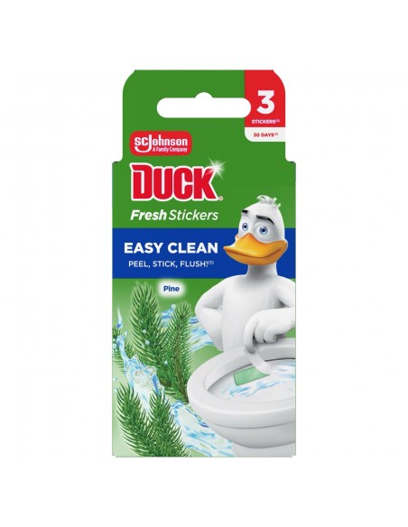 Czyszczące paski żelowe do toalety o zapachu leśnym Duck Fresh Stick 3x9 g 5000204682298