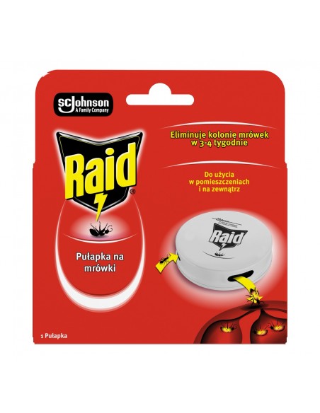 Pułapka na mrówki do domu i ogrodu Raid 
