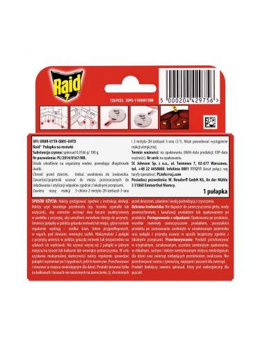 Pułapka na mrówki do domu i ogrodu Raid  2