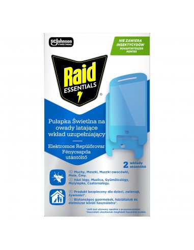 Wkład do pułapki świetlnej na owady latające Raid Essentials 