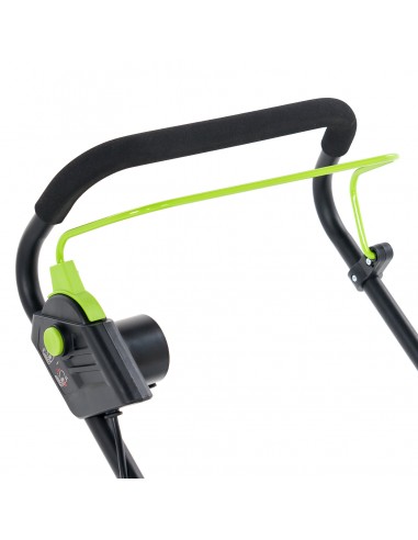 Lekka kosiarka elektryczna 38 cm z koszem 42 L NAC LE16-E-38-PB-C  7