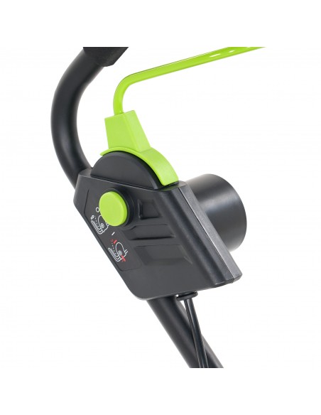 Lekka kosiarka elektryczna 38 cm z koszem 42 L NAC LE16-E-38-PB-C  8