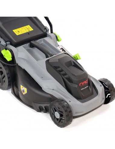 Lekka kosiarka elektryczna 38 cm z koszem 42 L NAC LE16-E-38-PB-C  10