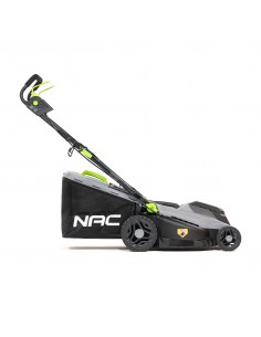 Lekka kosiarka elektryczna 38 cm z koszem 42 L NAC LE16-E-38-PB-C  2