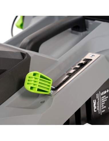 Lekka kosiarka elektryczna 38 cm z koszem 42 L NAC LE16-E-38-PB-C  11