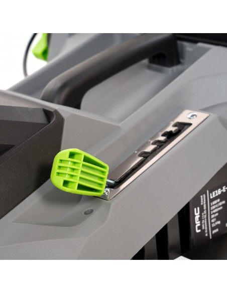 Lekka kosiarka elektryczna 38 cm z koszem 42 L NAC LE16-E-38-PB-C  11