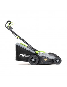 Cicha kosiarka elektryczna z koszem 52 L 43 cm NAC LE18-E-43-PB-C  2