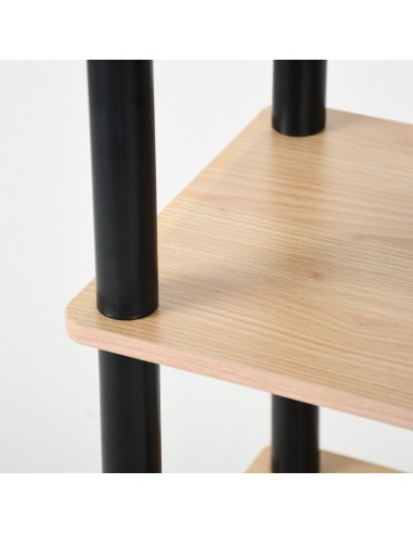 Dekoracyjny regał słupek z 4 poziomami Allivio 45 x 30,5 x 115,2 cm  8