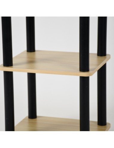 Kompaktowy regał modułowy słupek do sypialni, salonu Allivio 45 x 30,5 x 78,6 cm  9