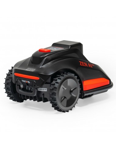 Robot koszący z zadaszeniem i kamerami 3D do ogrodów 800 m2 NAC ZEN AI N0800-AI  3