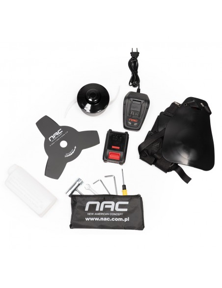 Kosa spalinowa z elektrycznym rozrusznikiem 51,7 cm3 NAC BP520-30KA-E-T  7