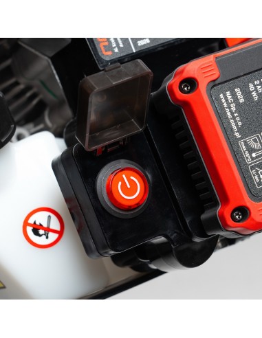 Kosa spalinowa z elektrycznym rozrusznikiem 51,7 cm3 NAC BP520-30KA-E-T  11