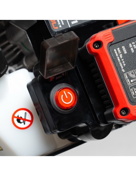 Kosa spalinowa z elektrycznym rozrusznikiem 51,7 cm3 NAC BP520-30KA-E-T  11