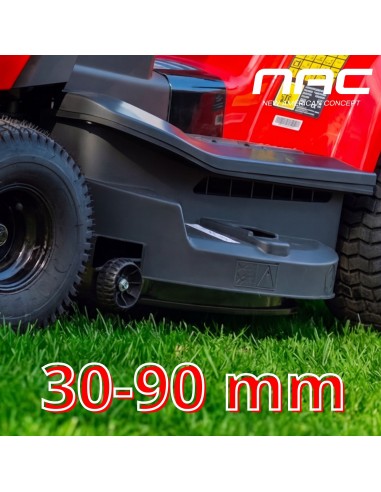 Mocny traktorek ogrodowy z szerokością koszenia 107 cm i silnikiem Loncin 586 cm3 NAC TR107-586L2-RH-NO V2 TITAN  2