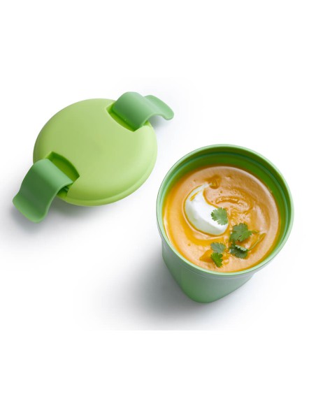 Zielony kubek na zupę 0,6l Curver 3253920769107 11