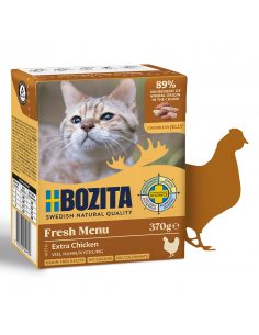 Mokra karma dla kota z siekanym kurczakiem Bozita 370 g 