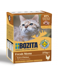 Mokra karma dla kota z siekanym kurczakiem Bozita 370 g  2