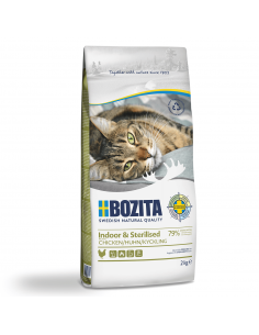 Bezzbożowa sucha karma dla kotów sterylizowanych z kurczakiem Bozita 2 kg  2