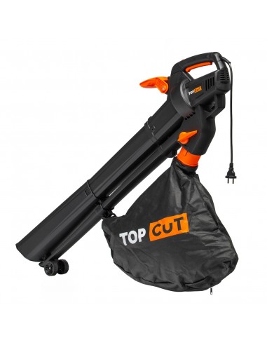 Mocny odkurzacz ogrodowy z funkcją dmuchawy 3500W TOP CUT TC-LBE-3500  3