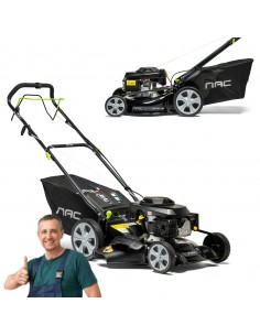 Wielofunkcyjna kosiarka spalinowa z napędem NAC LS50-146-HS-NG 146 cm³, szer. koszenia 51 cm 5902490742161