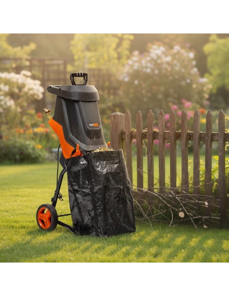 Elektryczny rozdrabniacz do gałęzi nożowy TOP CUT TC-RE2600-BAG 2600 W 5905842525979 4