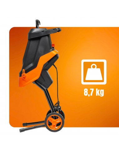 Elektryczny rozdrabniacz do gałęzi nożowy TOP CUT TC-RE2600-BAG 2600 W 5905842525979 8