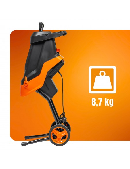 Elektryczny rozdrabniacz do gałęzi nożowy TOP CUT TC-RE2600-BAG 2600 W 5905842525979 8
