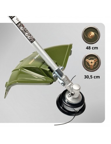 Mocna kosa spalinowa z silnikiem Kawasaki 45,4CC NAC PRO żyłka + tarcza + zestaw akcesoriów  14