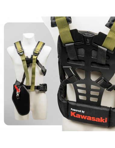 Mocna kosa spalinowa z silnikiem Kawasaki 45,4CC NAC PRO żyłka + tarcza + zestaw akcesoriów  18