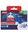Żelowe krążki do toalety barwiące wodę na niebiesko Duck Fresh Discs 2x zapas