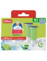 Zapas krążków do toalety o zapachu limonkowym Duck Fresh Discs 2x36ml