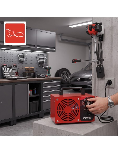 Generator ozonu ozonator oczyszczacz powietrza NAC timer, 4 pyłki ozonujące 60 000 mg/h  7