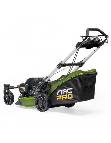 Mocna kosiarka spalinowa z napędem NAC PRO LS53-G200-SE 202 cm3 53 cm z funkcją mulczowania + skrętne przednie koła  4