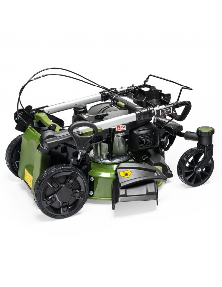 Mocna kosiarka spalinowa z napędem NAC PRO LS53-G200-SE 202 cm3 53 cm z funkcją mulczowania + skrętne przednie koła  31