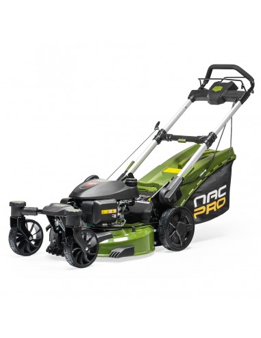 Mocna kosiarka spalinowa z napędem NAC PRO LS53-G170-SE 167 cm3 53 cm z funkcją mulczowania + skrętne przednie koła  6