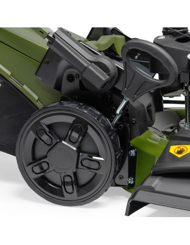 Mocna kosiarka spalinowa z napędem NAC PRO LS53-G170-SE 167 cm3 53 cm z funkcją mulczowania + skrętne przednie koła  11