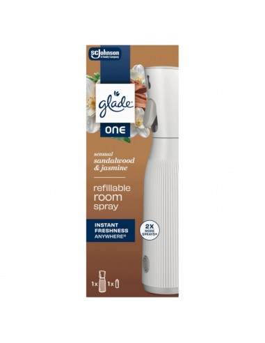 Glade® ONE Sensual Sandalwood & Jasmine, odświeżacz powietrza z wymiennym wkładem, 10 ml  6