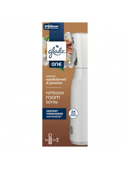 Glade® ONE Sensual Sandalwood & Jasmine, odświeżacz powietrza z wymiennym wkładem, 10 ml  6