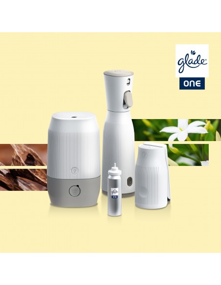 Glade® ONE Sensual Sandalwood & Jasmine, odświeżacz powietrza z wymiennym wkładem, 10 ml  8