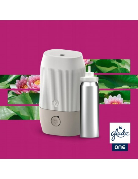 Glade® ONE Sense & Spray - Relaxing Zen, automatyczny odświeżacz powietrza urządzenie + wkład + baterie  4