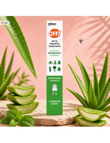 OFF!® Żel na ukąszenia i poparzenia komary, osy, końskie muchy, meduzy  2