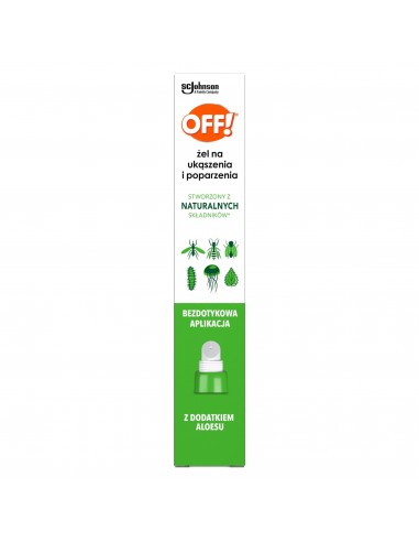 OFF!® Żel na ukąszenia i poparzenia komary, osy, końskie muchy, meduzy 