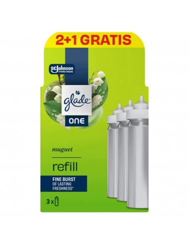 Glade® ONE - Muguet, kwiaty konwalia zapas do odświeżaczy powietrza 2+1  6