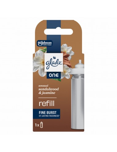Glade® ONE - Sensual Sandalwood & Jasmine - zapas do odświeżaczy powietrza, 1x10 ml  4