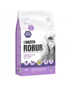 Bezzbożowa sucha karma dla psów aktywych dorosłych z jagnięciną BOZITA 3 kg 