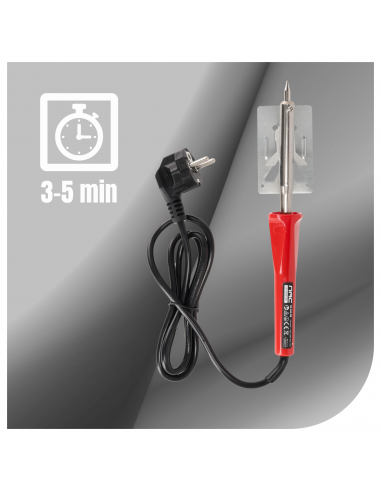 Mocna precyzyjna lutownica kolbowa oporowa NAC 60W 490°C  4